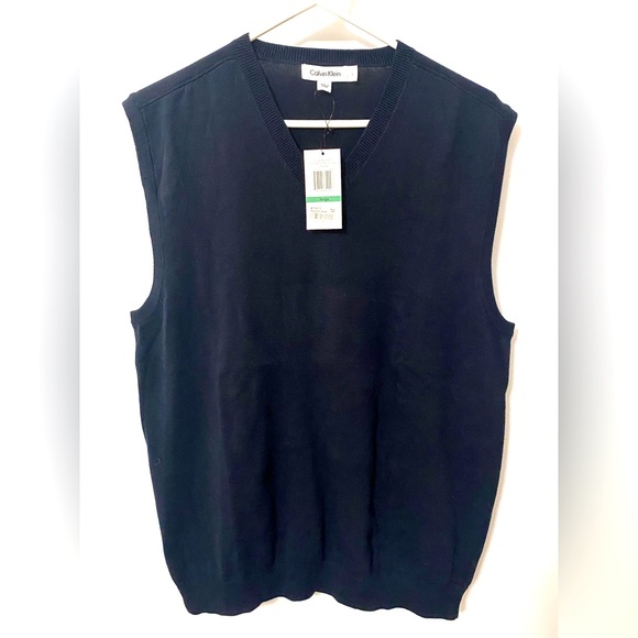 Navy Sweater Vest - Picture 4 of 5